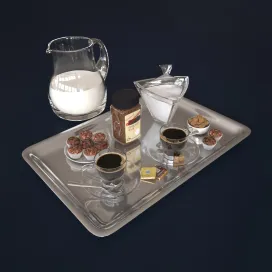 Coffee bushido decorative